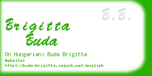 brigitta buda business card
